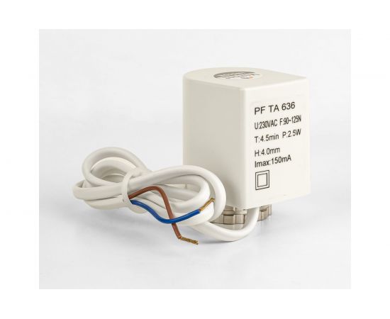 Термоэлектрический сервопривод PROFACTOR нормально закрытый TA 636 230V PF TA 636 – изображение 3