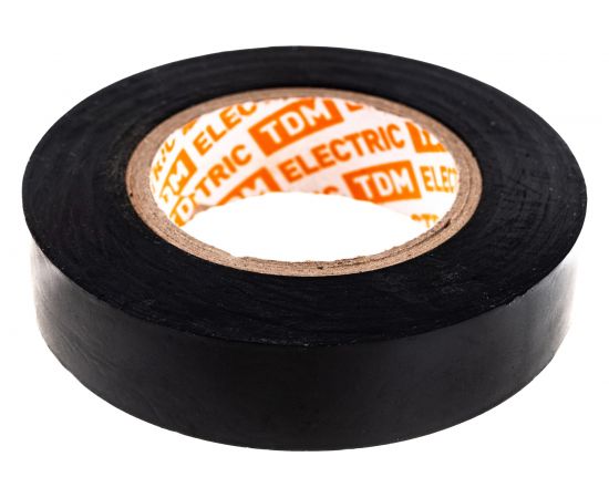 Изолента ПВХ TDM 0,13x15 мм, черная 20 м SQ0526-0016 – изображение 4