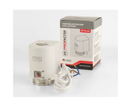 Термоэлектрический сервопривод PROFACTOR нормально закрытый TA 636 230V PF TA 636 – изображение 4