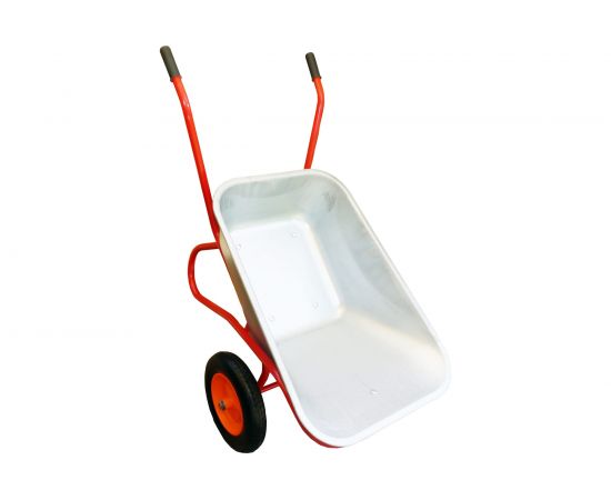 Строительная 2-х колесная тачка Промышленник 110л. пневмо колесо усиленная цинк. ПРОМ-110У2КП – изображение 6