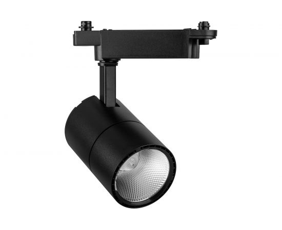 Трековый светодиодный светильник на шинопровод FERON 30W, 2400 Lm, 6400К, черный, AL103 32520 
