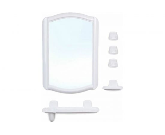 Набор для ванной BEROSSI 4601 снежно-белый 70750 