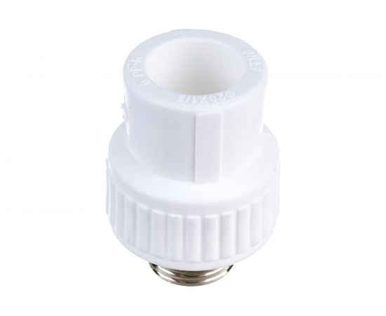 Комбинированная муфта MeerPlast PPRC Дн20x15 Ру25 Base наружнаяя резьба Т0000000497 