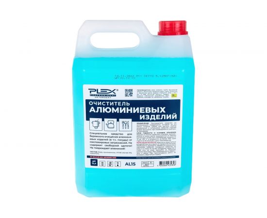 Антижир для алюминиевых изделий PLEX 5 л УТ000005601 