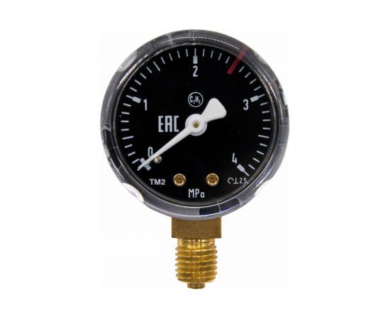 Манометр ацетиленовый 4 мПа Optima N5404 