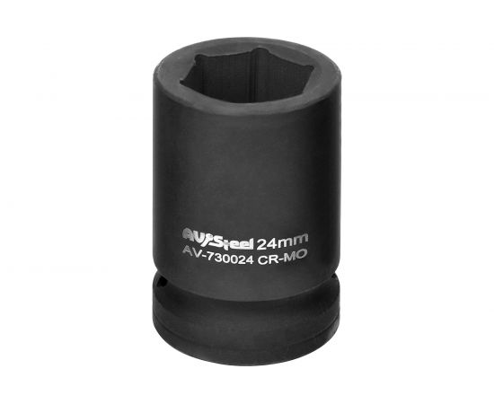 Головка ударная шестигранная (24 мм; 3/4DR) AV Steel AV-730024 