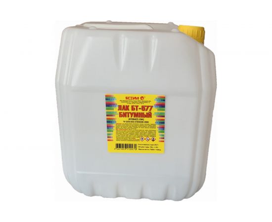 Битумный кузбасс-лак ЯСХИМ Евро Бт-577 10 л 220629 