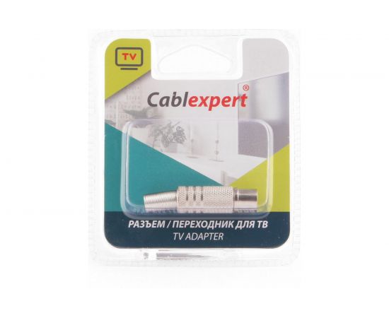 Разъем Cablexpert TV папа, блистер TVPL-01 – изображение 2