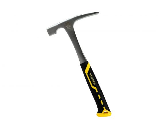 Молоток каменщика Berger BG цельнокованый 600 г., 3-компонентная рукоятка,BG1529 – изображение 2