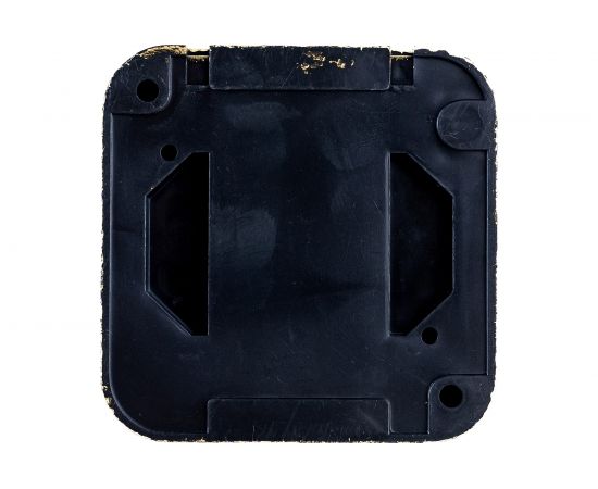 1-местная розетка SVET RA 16-201-Черная Бронза открытой установки без заземления IP44 EV0311-0036 – изображение 2