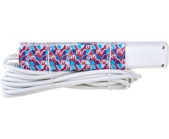 Электрический удлинитель ЭРА U5es5m3x1,5 с заземлением с выключателем 5 розеток 5м ПВС 3x1,5мм2 16А Б0044045 – изображение 2