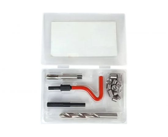 Набор для восстановления резьбы WIEDERKRAFT M14x1.25 16 предметов WDK-ST1412 – изображение 2