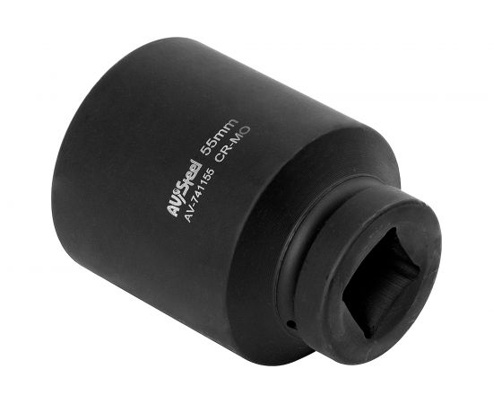 Головка ударная двенадцатигранная удлиненная (55 мм; 1""DR) AV Steel AV-741155 – изображение 3