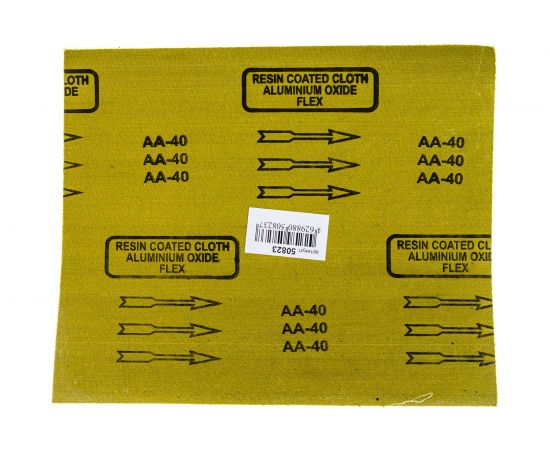 Шлифшкурка водостойкая на тканевой основе SA19511 (230x280 мм; Р40; №40; 63С) CNIC 50823 – изображение 3