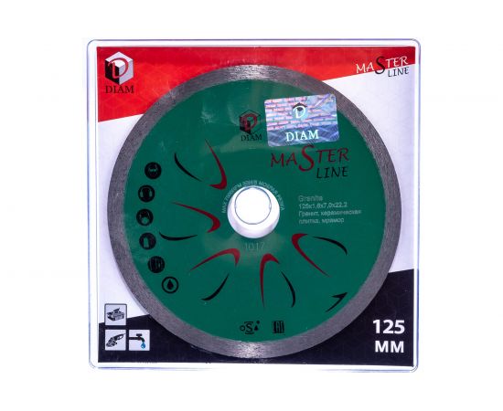 Диск алмазный Granite по граниту (125х22.2 мм) DIAM 000240 – изображение 3