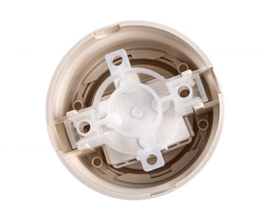 Розетка Bylectrica РА16-0205 1-местная без заз. со шторк. 16А ОУ, серия РЕТРО, бежевый – изображение 3