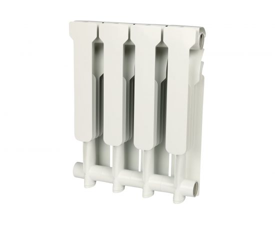 Алюминиевый радиатор ROMMER Profi 350 AL350-80-80-080 4 секции RAL9016 86620 – изображение 3