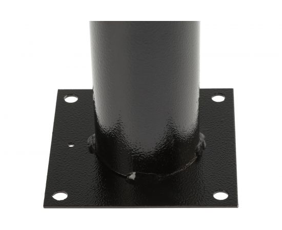 Металлическая опора ЭРА, 0,6 м опора стальная черная эмаль для светильников НТУ Н600mm 85 Б0048090 – изображение 3