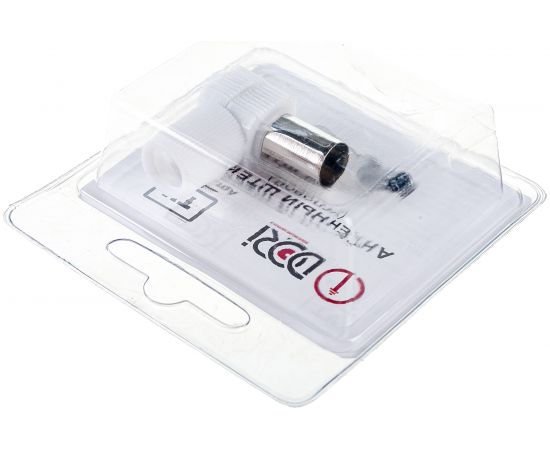 Антенный штекер DORI белый угловой 42501 – изображение 3