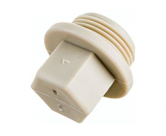 Заглушка пробка RTP PN25 с резьбой 3/4, серая 10916 – изображение 4