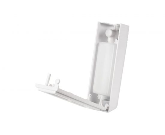 Диспенсер для жидкого мыла ЛАЙМА наливной, 0,38 л, ABS-пластик, белый, 603923 – изображение 4