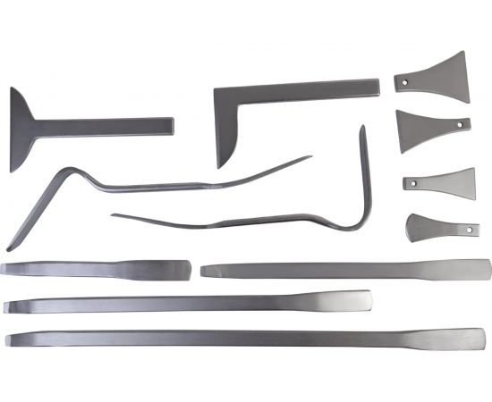 Набор рихтовочных монтажных лопаток в пластиковом кейсе WIEDERKRAFT WDK-65449 – изображение 5