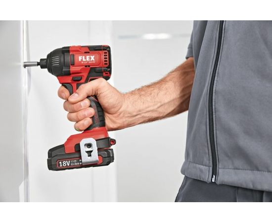 Двухскоростной ударный винтоверт FLEX ID 1/4 18.0-EC C 491241 – изображение 5
