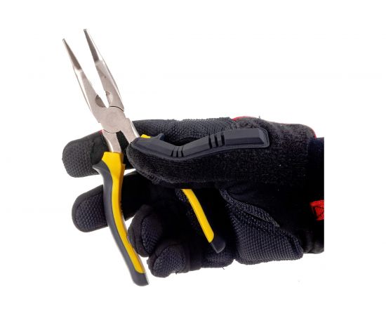 Плоскогубцы CNIC 180 мм комбин. с изолир. ручками с удл. отогнутыми губками 1000В WT0213E 23422 – изображение 5