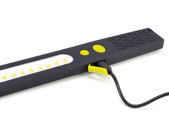 Фонарь ЯРКИЙ ЛУЧ OPTIMUS ACCU Flat SMD 350лм 3000/6000K+SMD 45лм, магнит, ЗУ type-C, Li-Ion 1200mA 4606400106357 – изображение 5