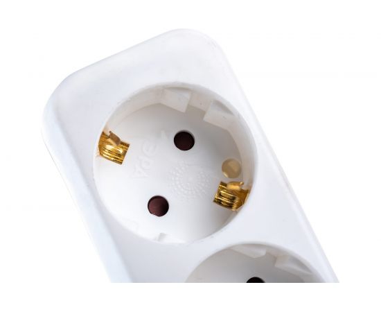 Электрический удлинитель ЭРА U5es5m3x1,5 с заземлением с выключателем 5 розеток 5м ПВС 3x1,5мм2 16А Б0044045 – изображение 5