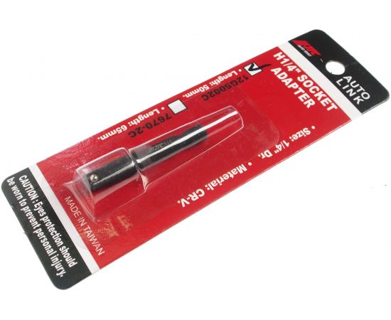 Адаптер для торцевых головок (1/4"; 50 мм) в блистере JTC 12G5002C 