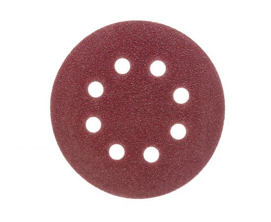 Круг шлифовальный (5 шт; 125 мм; P60; 8 отв.) MOS 39833М 