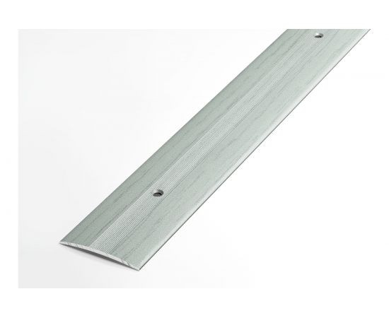 Порог одноуровневый алюминиевый Лука 37 мм, 2,7 м, декоративный, Ольха серая УТ000026051 