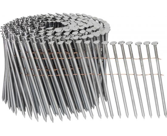 Гвозди барабанны�� (4500 шт; 3.05x75 мм; кольцевая накатка) для N90C FUBAG 140186 
