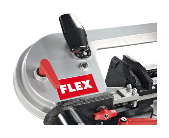 Ленточная пила по металлу FLEX SBG 4910 390518 с поворотной пильной рамой – изображение 11