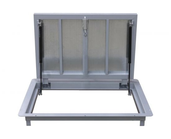 Напольный стальной люк Эвент (Э) ЛНСЭ 80x80 – изображение 2