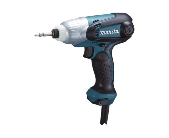 Набор Makita: шуруповерт TD0101 + углошлифовальная машина 9555HN DK0169 – изображение 2