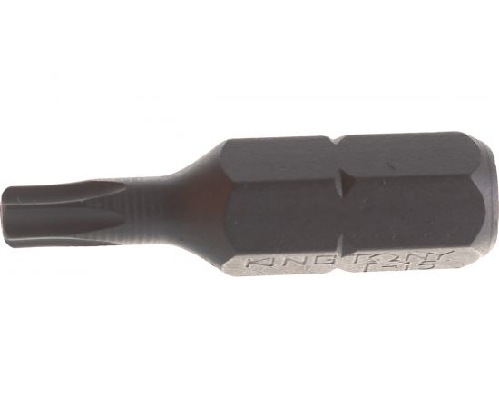 Вставка бита торцевая 1/4", TORX, T15, L=25, с отверстием KING TONY 102515U – изображение 2