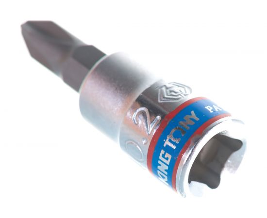 Головка-бита 1/4", Phillips, PH2, 37 мм KING TONY 203102 – изображение 2