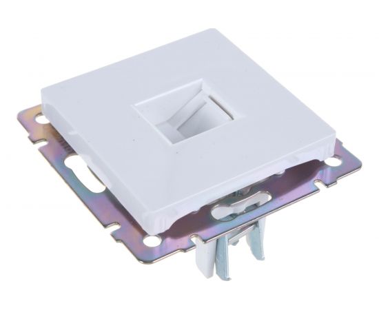 Телефонная розетка Smartbuy RJ11 белая Нептун SBE-05w-S1-PH – изображение 2