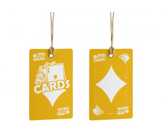 Подвесной ароматизатор Golden Snail Cards Нубит GS6927 – изображение 2