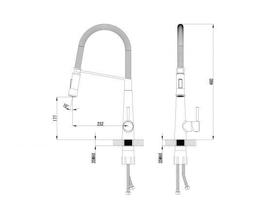Смеситель Lemark Soul для кухни LM6002C – изображение 2