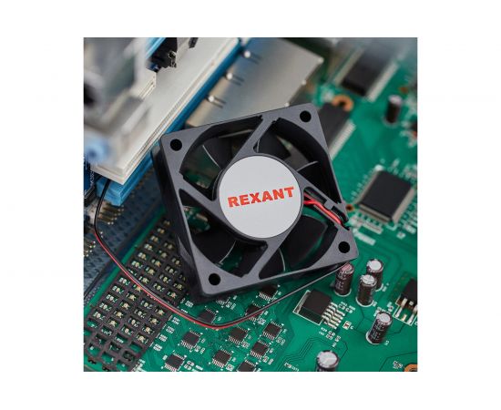Осевой вентилятор для охлаждения REXANT RX 60х60х20 мм 12 В 72-5061 – изображение 2
