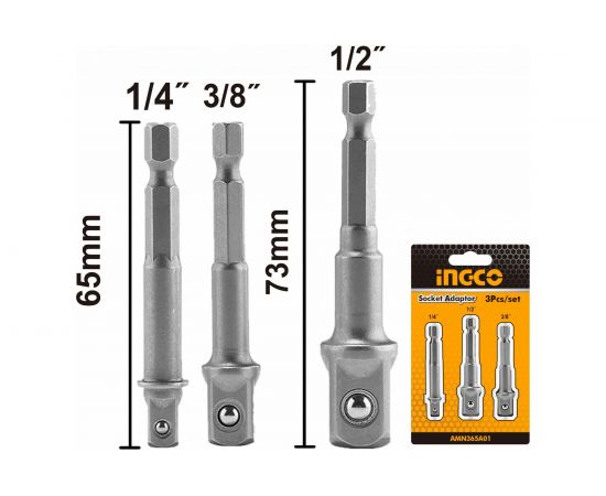 Набор адаптеров для торцевых головок INGCO AMN365A01 – изображение 3