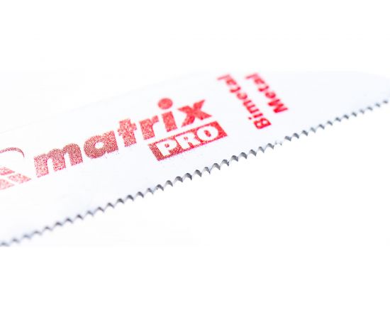 Полотно по металлу S522EF (2 шт; 100х75х19 мм; шаг 1.4 мм; BiM) для сабельной пилы MATRIX 782008 – изображение 3