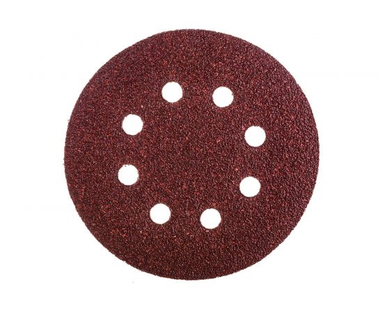 Круг шлифовальный (5 шт; 125 мм; P60; 8 отв.) MOS 39833М – изображение 3