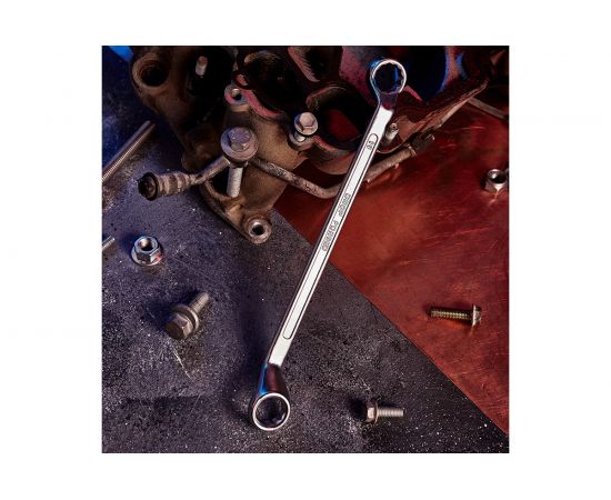 Гаечный накидной коленчатый ключ REXANT 17х19 мм 12-5860-2 – изображение 3