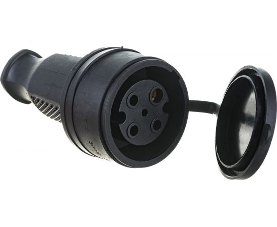 Трехфазный штепсельный разъем трехфазный LEZARD 203 3Р+Е 3х32А 380V 332-0100-0203 – изображение 3