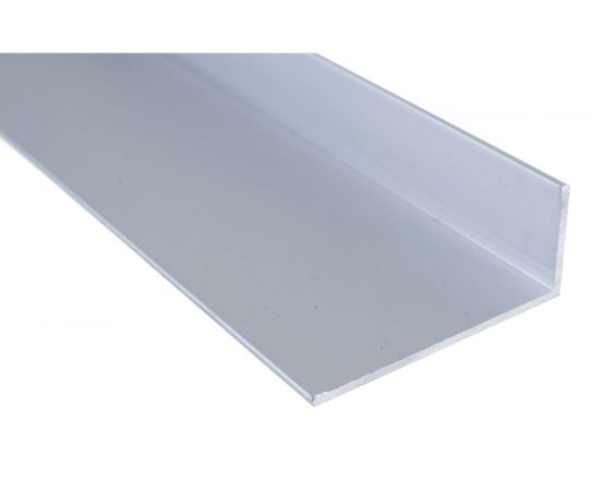 Уголок GAH ALBERTS алюминий, серебристый, 60x25x2х1000 мм 471804 – изображение 3