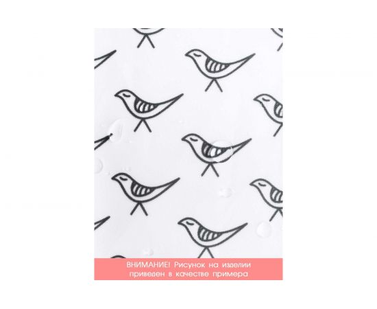 Штора (занавеска) для ванной JoyArty ""Кот с царапиной"" из сатена, 180х200 см с крючками sc_31202 – изображение 4